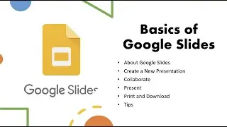How To Use Google Slides | Basics of Google Slides