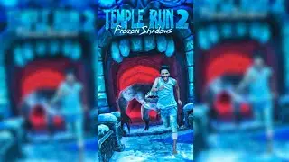 PicsArt temple run 2 game poster editing tutorial by RDX CREATION.