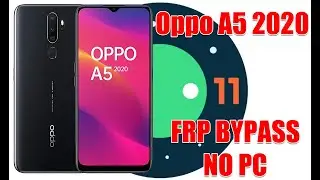 Oppo A5 (2020) CPH1933 Android 11 Google Account Bypass Easy NO PC