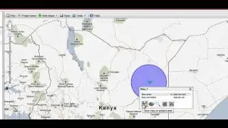 Buffering a map