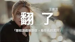 翻了——汪晨蕊 ♪高音質 x  動態歌詞 Lyrics