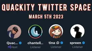 Quackity Twitter Space - March 5th 2023