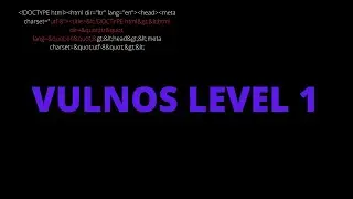 VulnOS level 1  - VulnHub Walkthrough - Boot-To-Root  