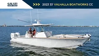 2023 V-33 Valhalla Boatworks Center Console For Sale "Salty Vahls"