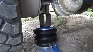 This JACK is AWESOME!!   Unique VEVOR air bag jack 11,000 lbs.