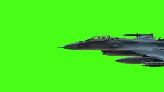 (Fighter Jet Plane)Green screen VFX