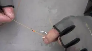 How to tie a snell knot for steelhead bead fishing. Bead Fishing Steelhead tips with Chad Betts
