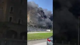 BANGUNAN KWSP TERBAKAR