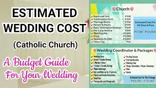Estimated Wedding Cost | Catholic Church | Budget Guide | Philippines | Ritz Inspire