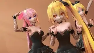 【MMD】Tdaクラシックドレスモデルで「Sexy Love」フィギュア風