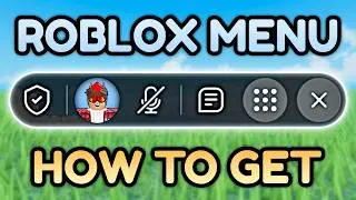 ROBLOX UPDATED THE MENU! (How To Get)