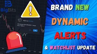 Dynamic Alerts Now in TradingView and New Watchlist Feature