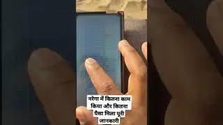 Nrega Job Card Details | Nrega Me Kitna Paisa Mila Puri Jankari