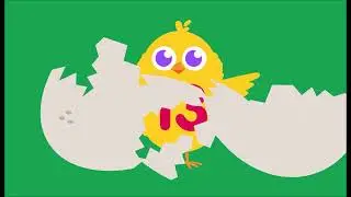 Count your chickens - numbers for learning kids