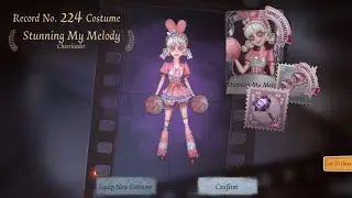 LOVEE ITTT!! | Cheerleader: Stunning My Melody | Identity V Gameplay | Sanrio Part 2 Crossover |