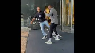 Kamaru Usman Teaching Ali Abdelaziz How To Kick