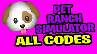 Pet Ranch Simulator Codes All *WORKING CODES* | 70M VISITS UPDATE| ROBLOX 2019 AUGUST