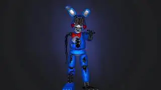 [FNAF/P3D]withered toy bonnie old test
