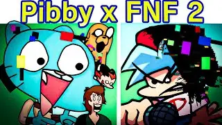 Friday Night Funkin' VS Gumball, Jake, Shaggy & Pico (FNF Mod) (Come Learn With Pibby x FNF Concept)
