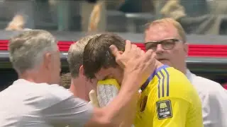 Thibaut Courtois Injury & Subbed Off, Thibaut Courtois crying, Spain vs Belgium FIFA World Cup 2026