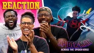 SPIDER-MAN: ACROSS THE SPIDER-VERSE Trailer 3 Reaction