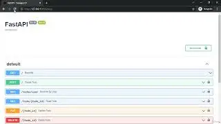 006 FastAPI Project PostgreSQL Connect to FastAPI