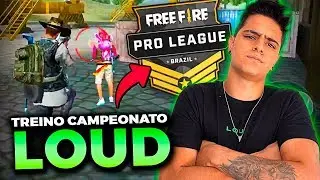 COMO É UM TREINAMENTO OFICIAL DA LOUD NO FREE FIRE?!?