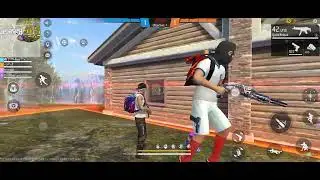 Playing Garena Free fire CS-RANKED