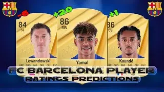 FC 25 Barcelona Player Ratings Predictions