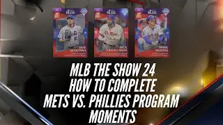 MLB the Show 24: How to Complete Mets Vs. Phillies Program Moments