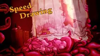 To Make a Monster - Tentacles, Slime and Fairy Tales  – Speed Drawing – (Unusualbox)