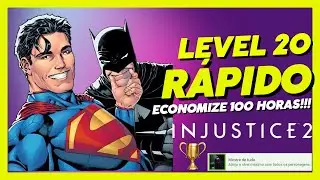 UPANDO NIVEL 20 INJUSTICE 2 RAPIDO MELHOR FARM