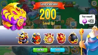 OPENING 200 FREE PLASMA HEROIC CHEST in DRAGON CITY 2024! 😱
