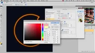 Creating a Neon Glow Effect in Photoshop