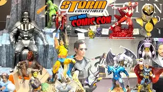 NYCC 2024 Storm Collectibles Figures +Displays New York City comic con #toys  #comiccon #toyhunt