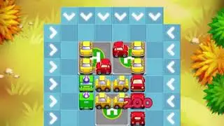 Traffic Jam Cars Puzzle level 10