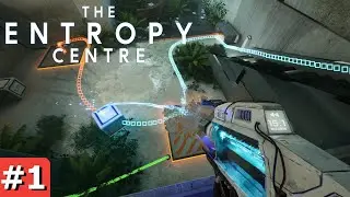 The Entropy Centre - Part 1 Walkthrough Puzzle Areas 1-3 (Gameplay)