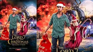 Christmas Photoshop manipulation | Christmas editing tutorial | Santa Claus Photoshop | Manoj Marvel
