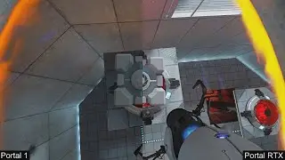 Portal RTX vs Portal Original