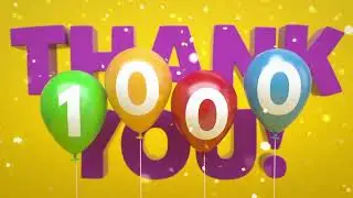 1000 Subscribers!! Thank you!