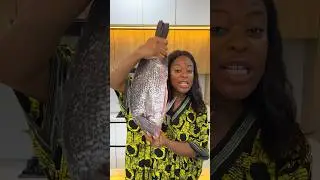 I defeated this huge fish