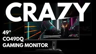 Super Ultrawide CO49DQ OLED Gaming Monitor by AORUS is CRAZY | Review