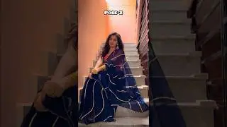 Sitting Poses In Saree | Must Try | 
