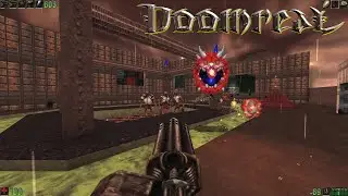 Doomreal [Unreal Weapons mod, Relighting, Doom 3 Textures] -  E1M1 Hangar for Doom 2 | 4K/60