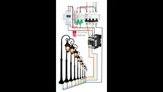 CSQ Digital Timer Switch For Street lights Control Circuit Diagram