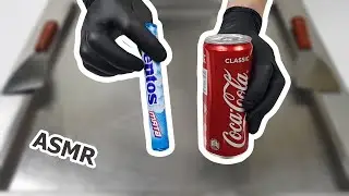 Как сделать мороженое из Coca-Cola & Mentos | Ice Cream Rolls Coca-Cola & Mentos| ASMR | Mukbang