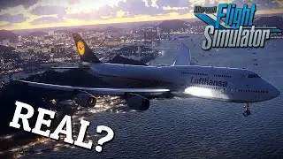 Flight Simulator 2024 + RTX™ 4090 | CRAZY REALISM in MSFS | B747-8i Landing | 4K Ultra Realism
