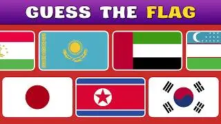 Guess The Flag Quiz 🚩 || Countries Flag Quiz