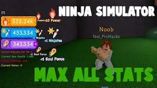 GET INFINITE/MAX STATS IN💥OP NINJA SIMULATOR🔥 | (BY USING THIS SCRIPT) [UN-PATCHED]