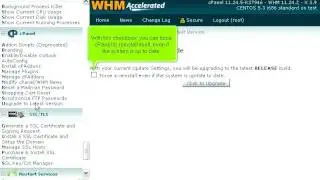 How to perform a manual upgrade of cPanel & WHM